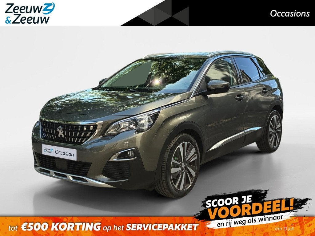 Peugeot 3008 1.2 PureTech Blue Lease Premium, Gebruikt, Euro 6, 1199 cc, Leder en Stof