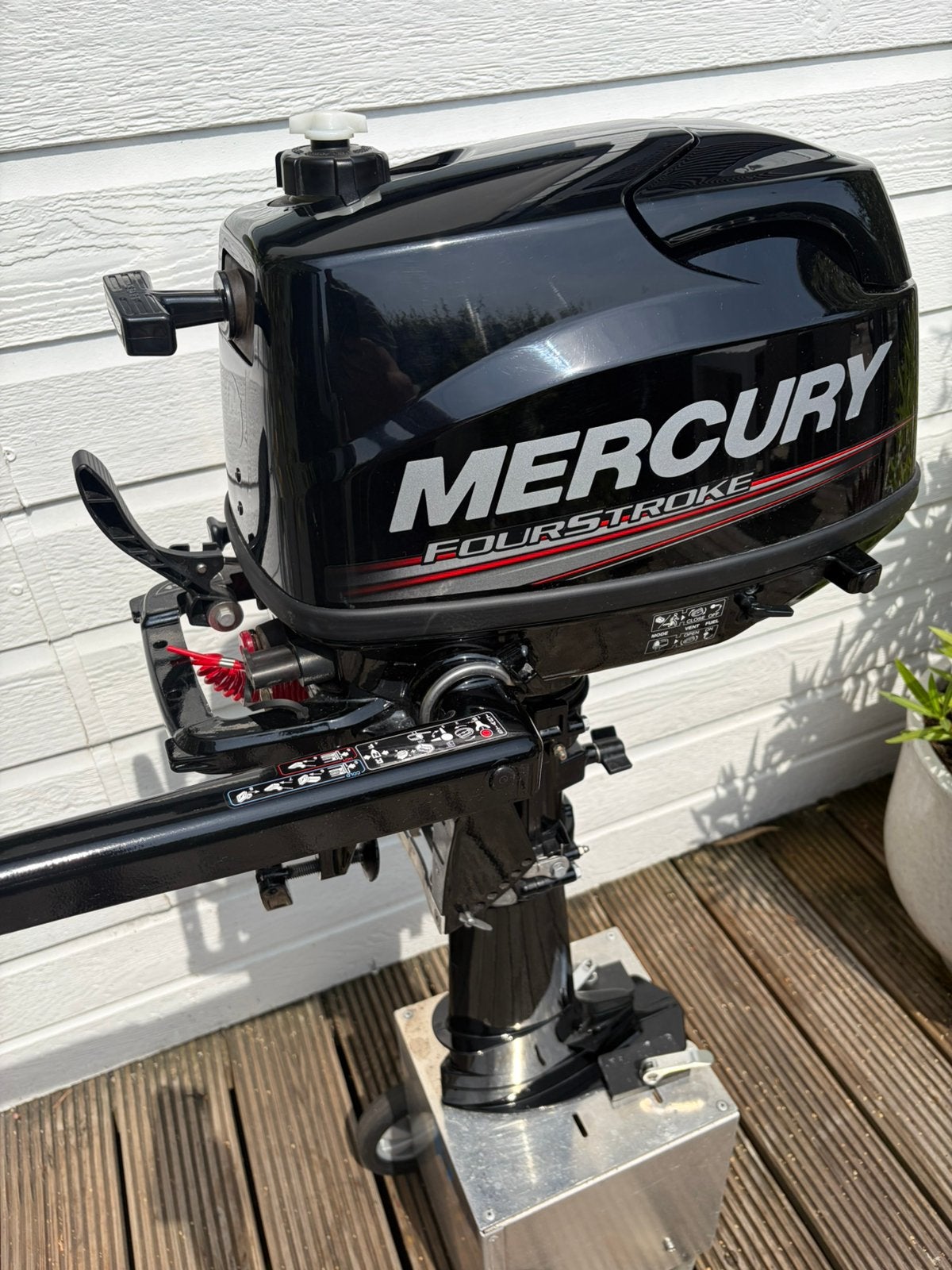 MERCURY 4 pk  buitenboordmotor, Ophalen, Gebruikt