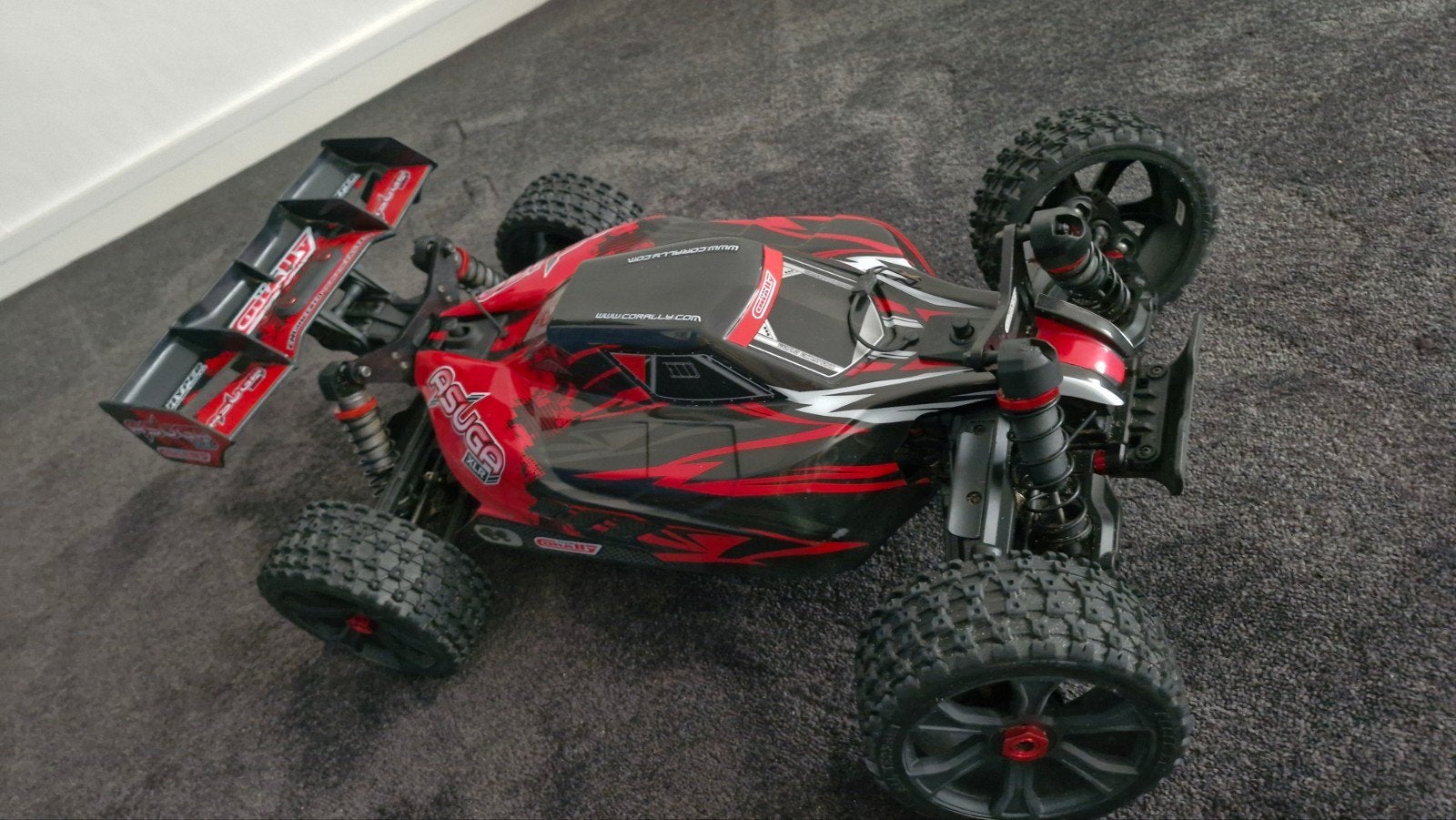 Team Corally Asuga XLR 6S, Hobby en Vrije tijd, Ophalen, Gebruikt, Auto offroad, RTR (Ready to Run)