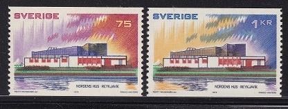 2708 - Zweden michel 808/809 postfris , NORDEN , Huis van, Verzenden, Zweden, Postfris