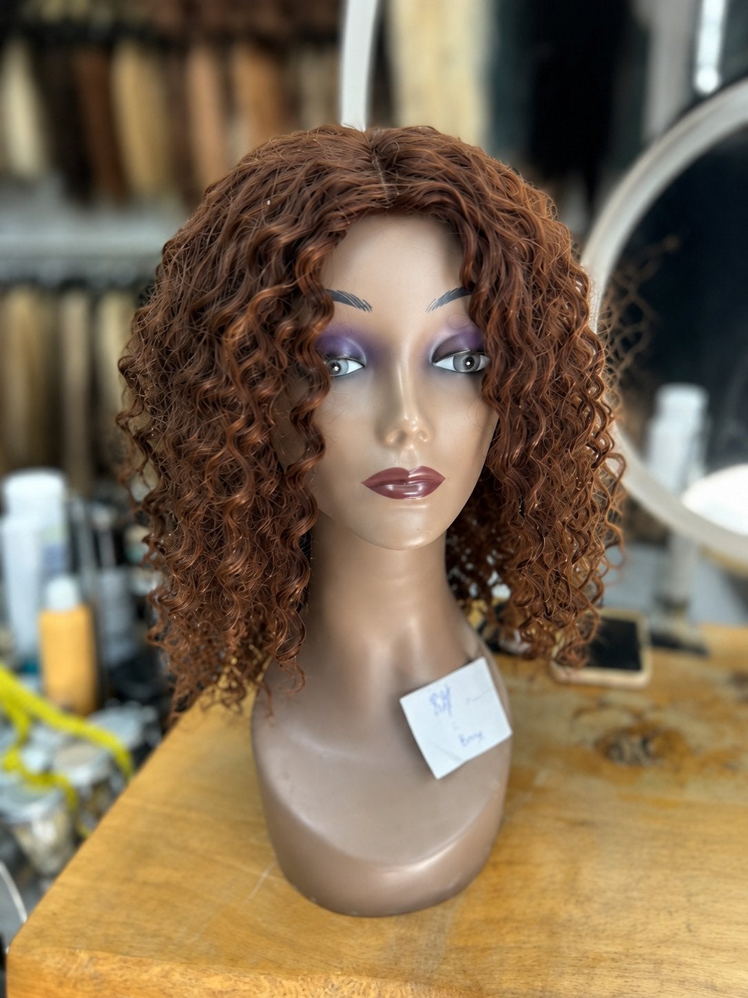 Pruik Echthaar Human Hair Lace Wig 50%Korting, Ophalen of Verzenden, Zo goed als nieuw, Pruik of Haarverlenging