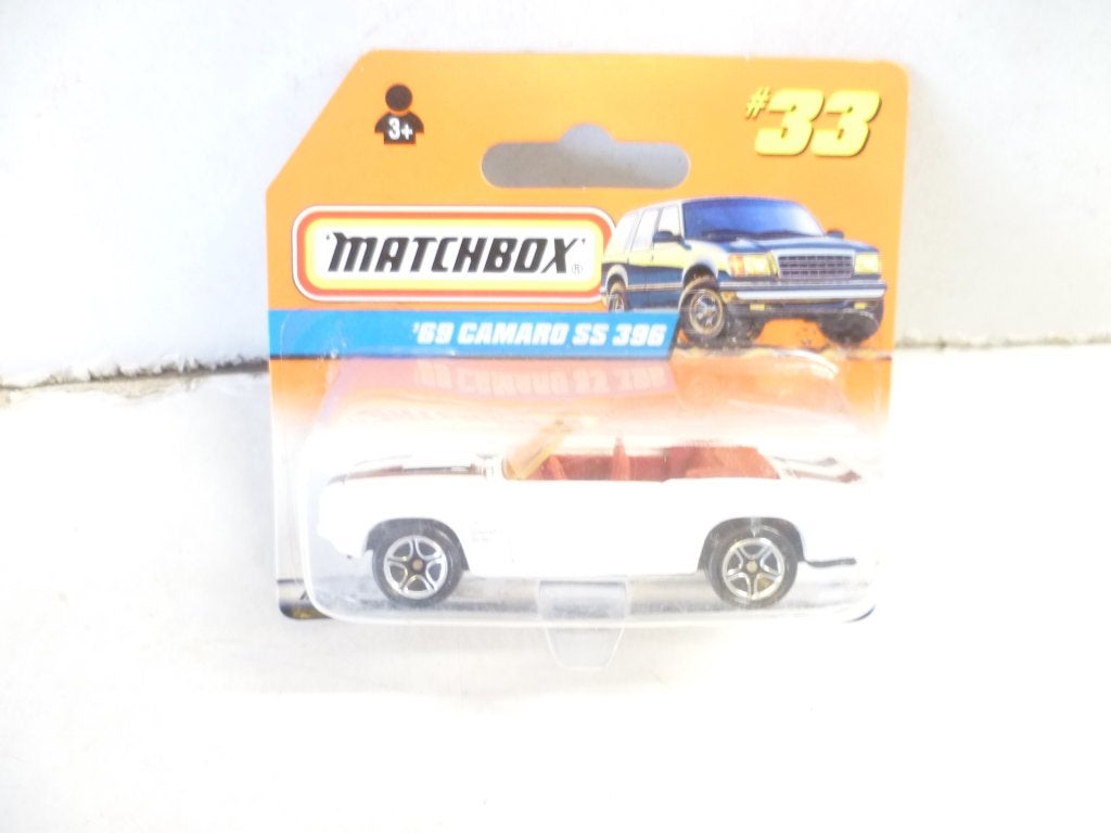 Matchbox 1997 Camaro SS 396 1969 modelauto in blister., Ophalen of Verzenden, Nieuw, Auto