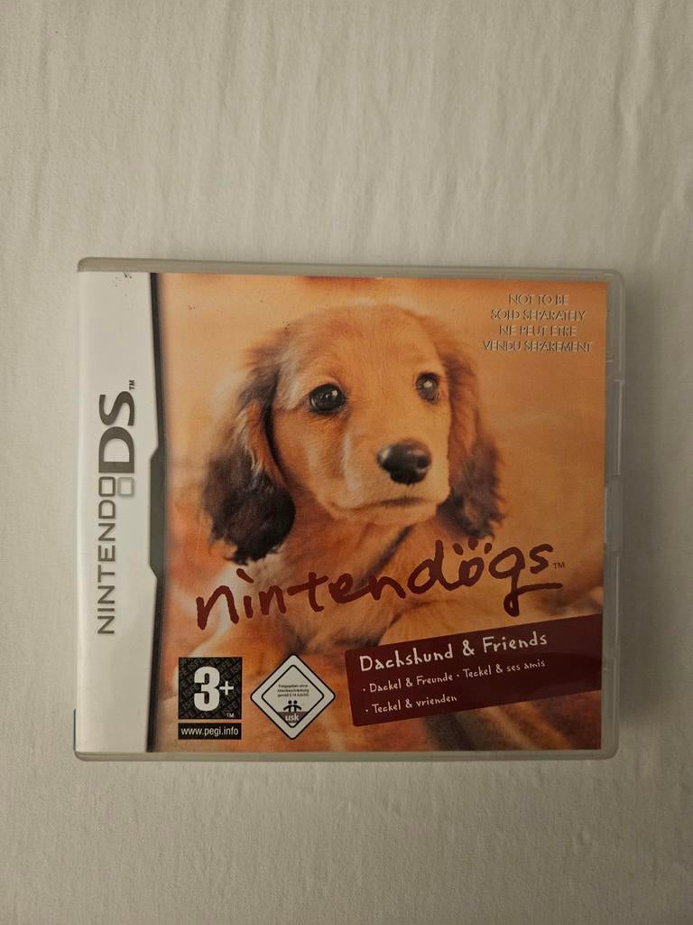 Nintendogs teckel & vrienden - Nintendo DS, Spelcomputers en Games, Games | Nintendo DS, Zo goed als nieuw, Simulatie, 1 speler