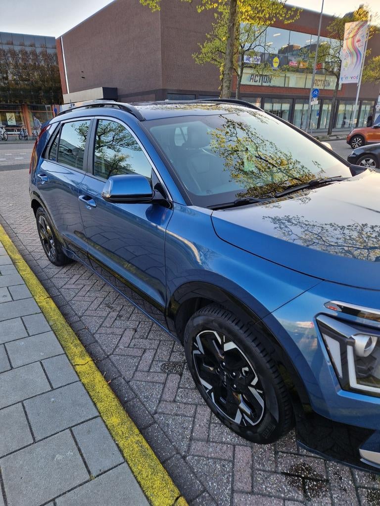 Kia Niro 64,8 kWh 204pk Aut 2023 Blauw, 750 kg, 68 pk, Origineel Nederlands, Elektrisch