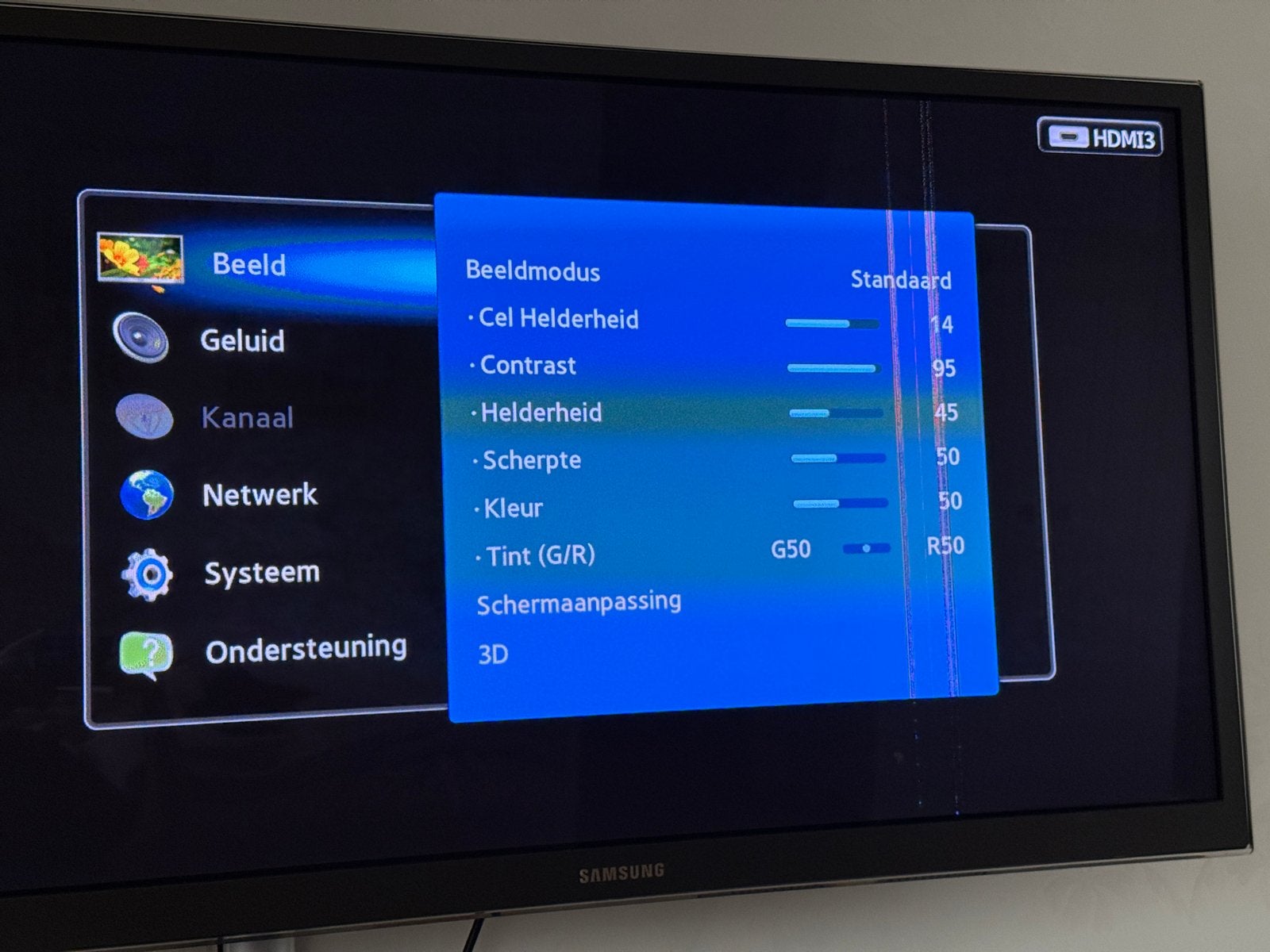 Samsung Plasma TV PS51E6500 -3D -, Gebruikt, LCD, Ophalen of Verzenden, 100 Hz