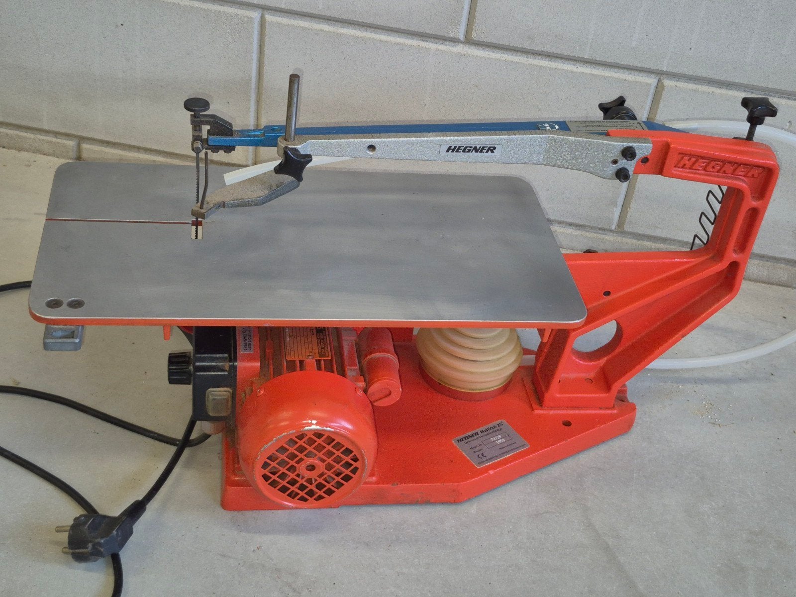 hegner,multicut 2s,figuurzaagmachine,variabel toerental, Ophalen, Hegner, Zo goed als nieuw, 30 tot 70 mm