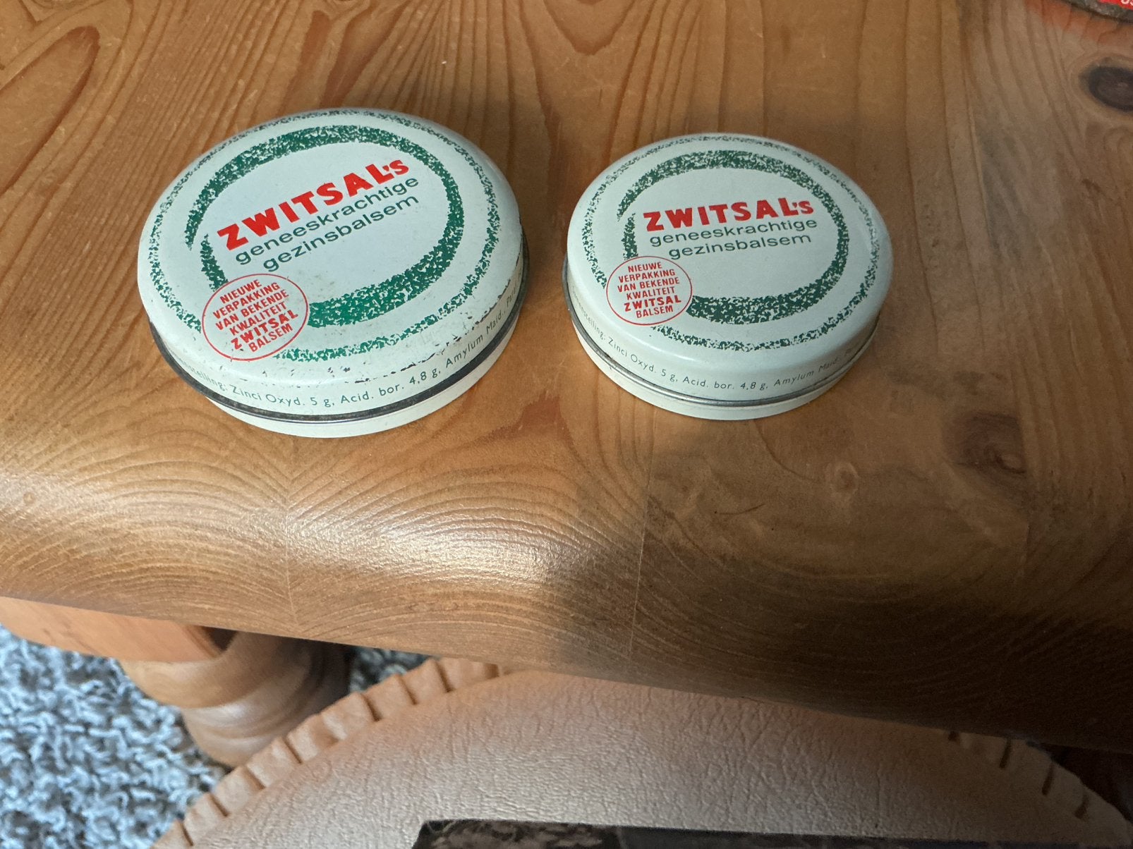 2 zwitsal doosjes, Ophalen of Verzenden, Zo goed als nieuw, Overige merken
