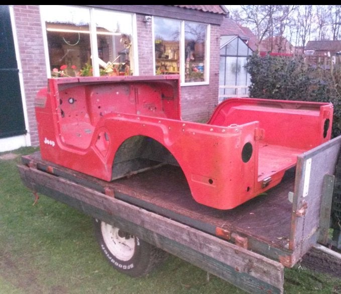 Gezocht! Body voor een 1963 cj5, Ophalen, Voor, Jeep, Spatbord