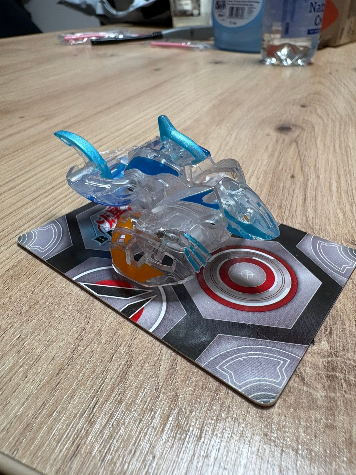 Bakugan - Sharktar - Diamond Aquos, Ophalen of Verzenden, Zo goed als nieuw