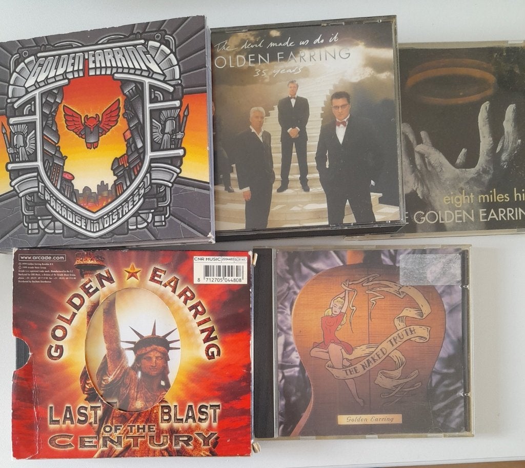 Golden Earring, Ophalen, Rock, Gebruikt, Inclusief boekje