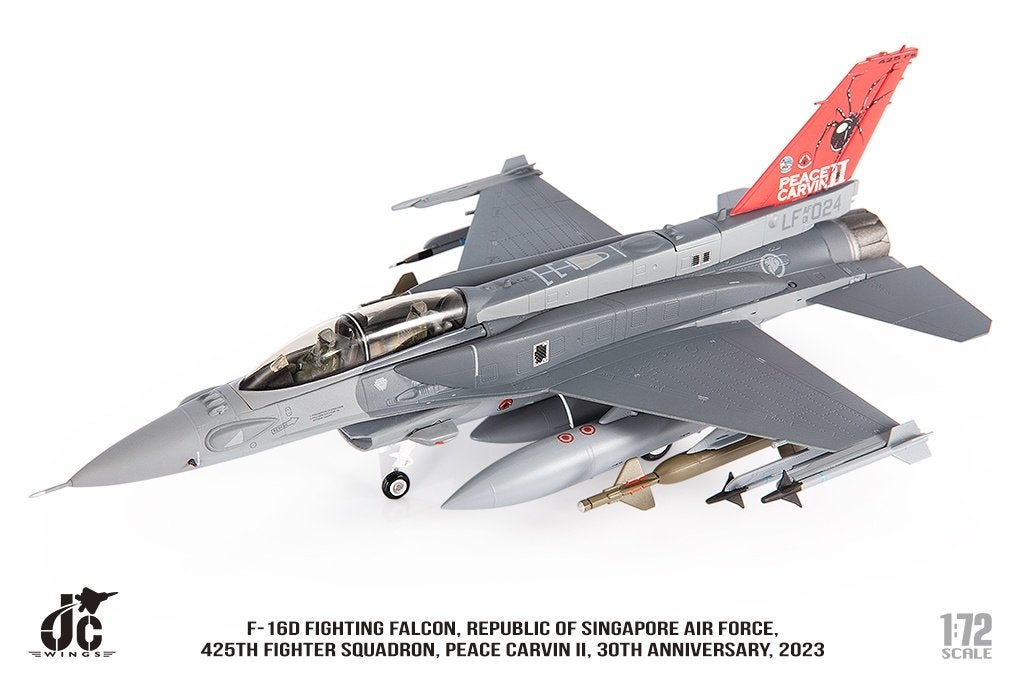 F-16D Fighting Falcon 425 FS Republic of Singapore JC Wings, Verzenden, Nieuw, Military-Models VJ Mendelssohnstraße 29 info@military-models-vj.de