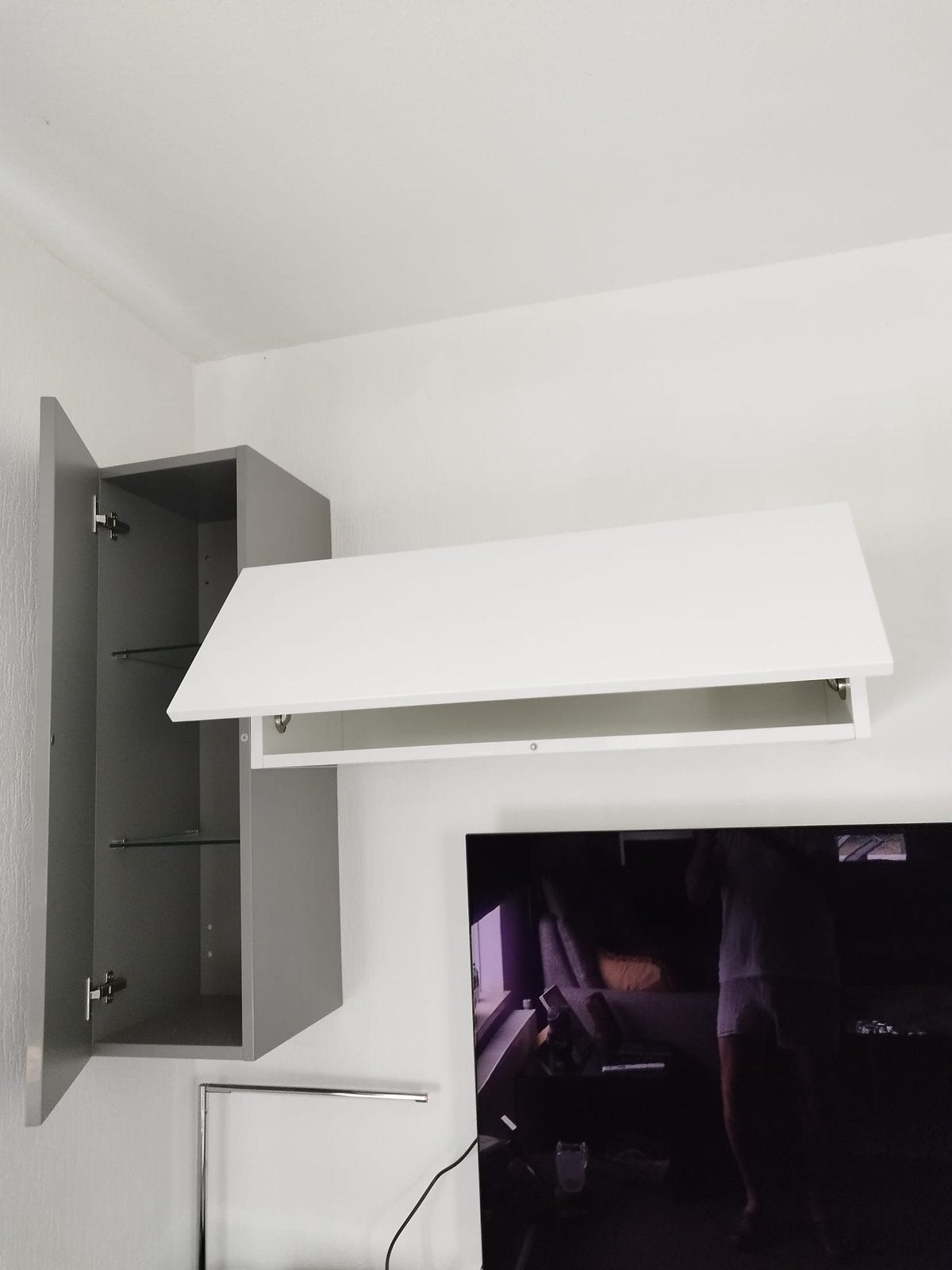 2 hangkasten, Huis en Inrichting, Kasten | Kledingkasten, Ophalen, 50 tot 100 cm, Zo goed als nieuw, Minder dan 100 cm