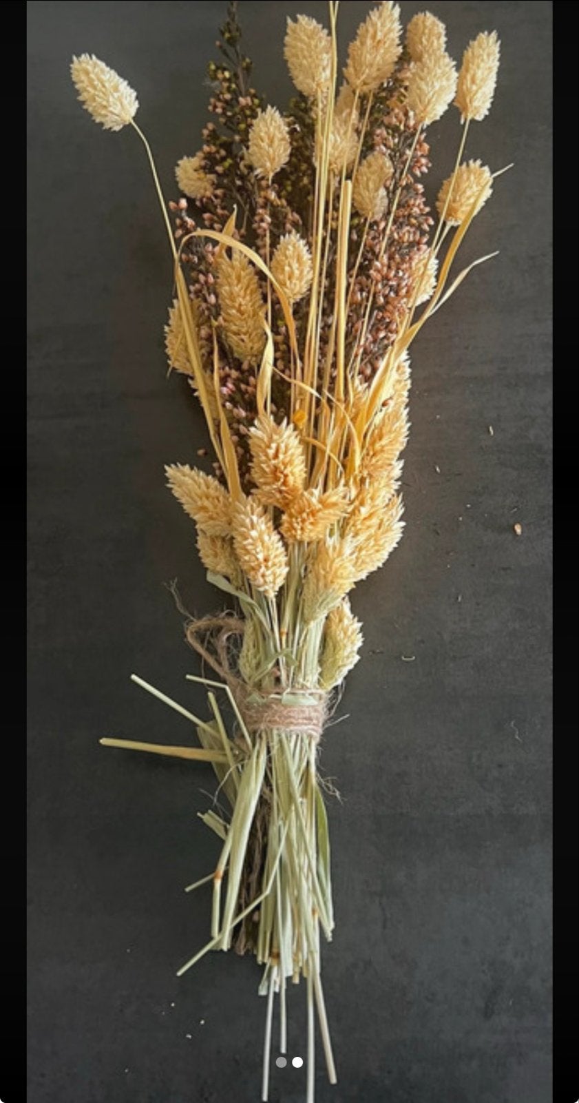 Droogbloemen boeket - Mooie decoratie, Ophalen of Verzenden, Zo goed als nieuw