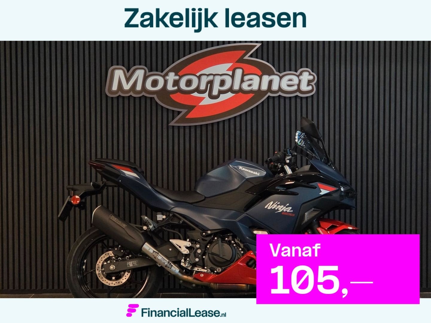 KAWASAKI NINJA 500 SE (BTW motor) - 2026, Bedrijf, Super Sport, 451 cc, 12 t/m 35 kW