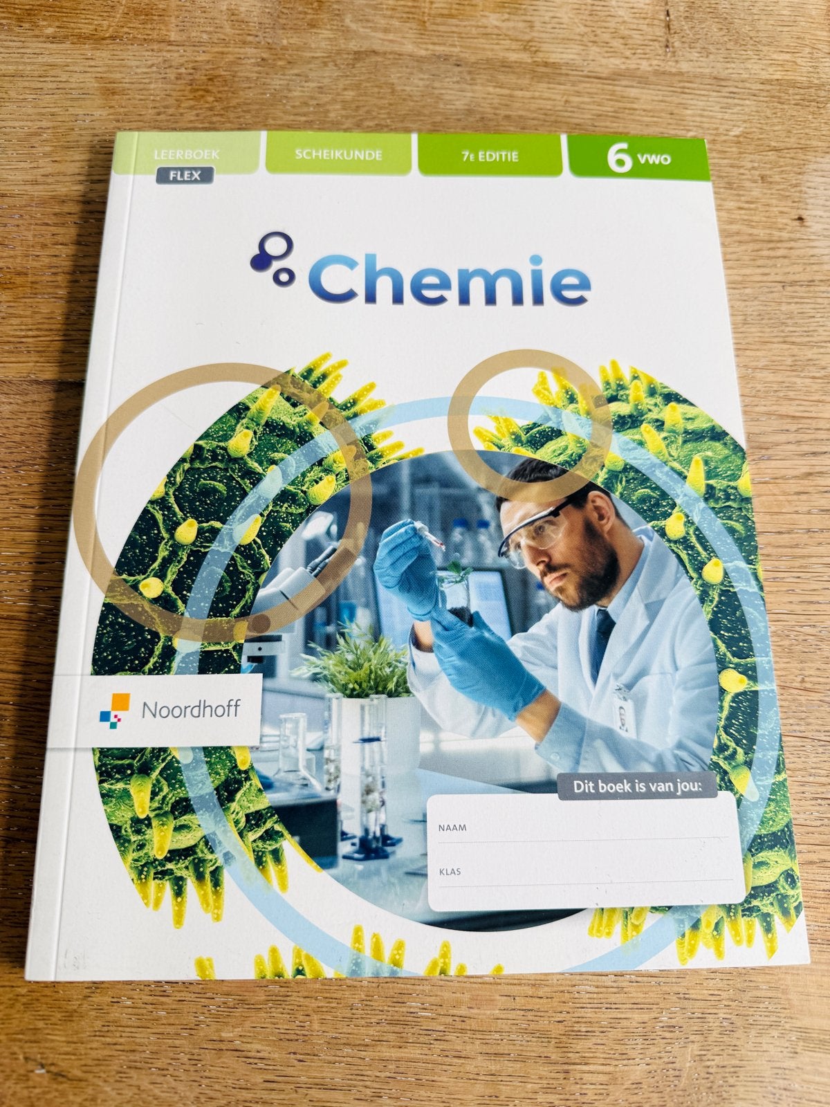 Nieuw Chemie schoolboek 6 VWO - Noordhoff Flex 7e editie, Ophalen of Verzenden, Nieuw, VWO, Scheikunde