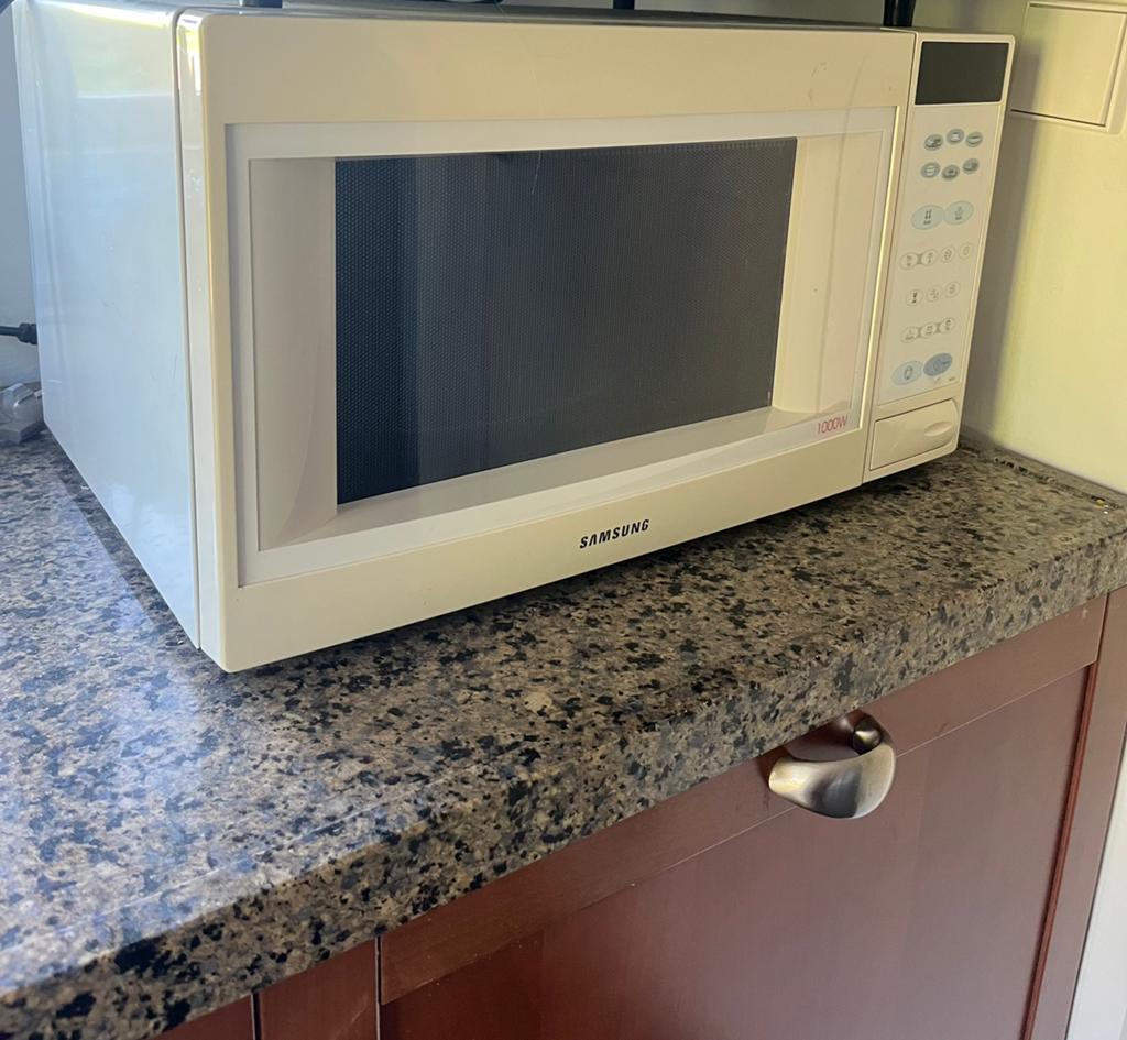 Samsung Magnetron 1000W, Ophalen, Gebruikt, Vrijstaand, Magnetron