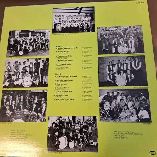 LP - De Groothofkapel – 25 jaar Eeendengat - Boxtel 1988, Beschermende buitenhoes, LP, Ophalen of Verzenden, Zo goed als nieuw