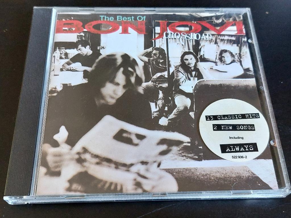 BON JOVI - CROSSROAD - THE BEST OF (CD), Ophalen of Verzenden, Zo goed als nieuw, Poprock