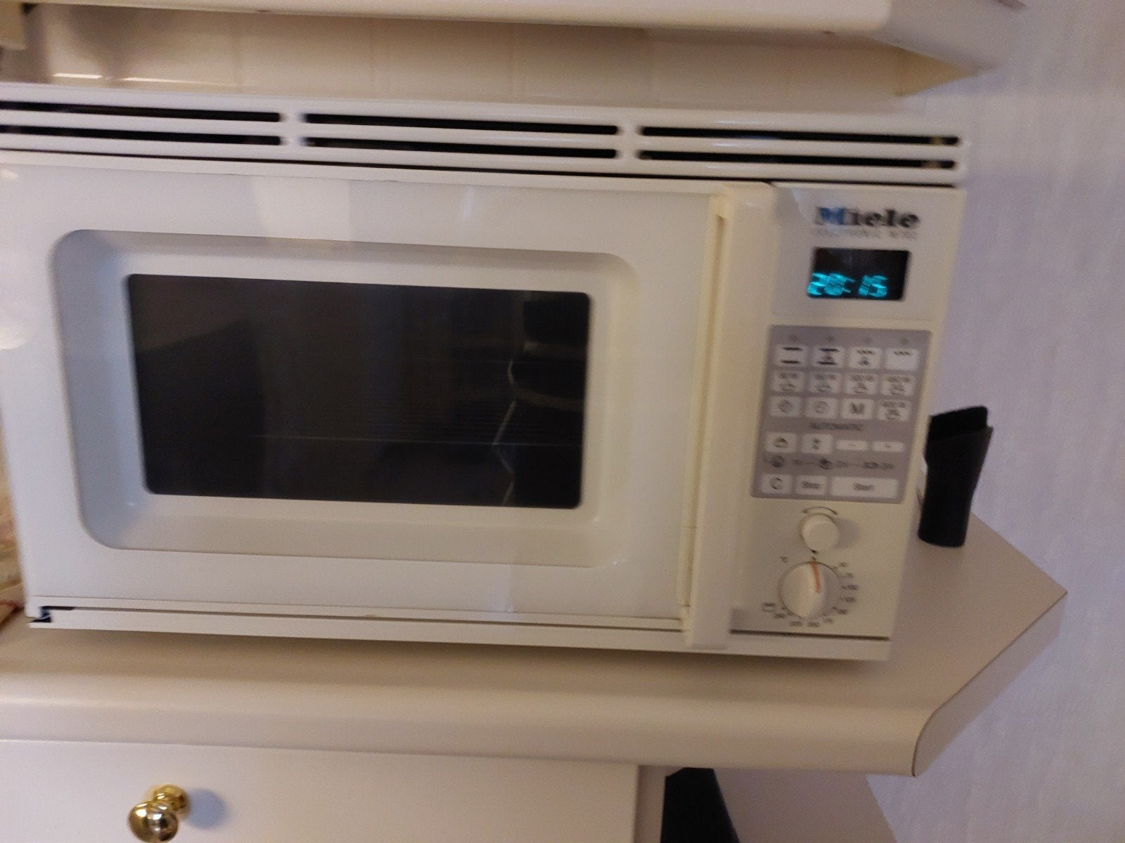 Miele Electronic M702 Combimagnetron - Wit, Gebruikt, Ophalen