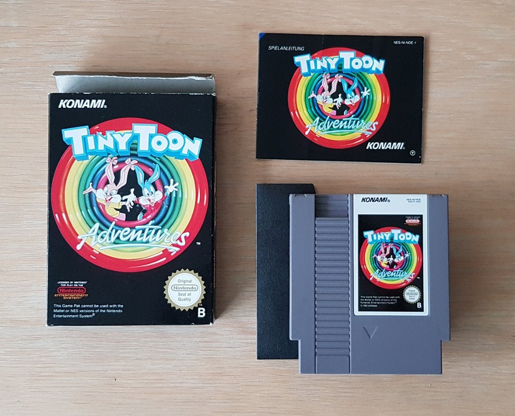 Tiny Toons voor de 8-bit Nintendo - NES, Avontuur en Actie, Gebruikt, Verzenden, 1 speler