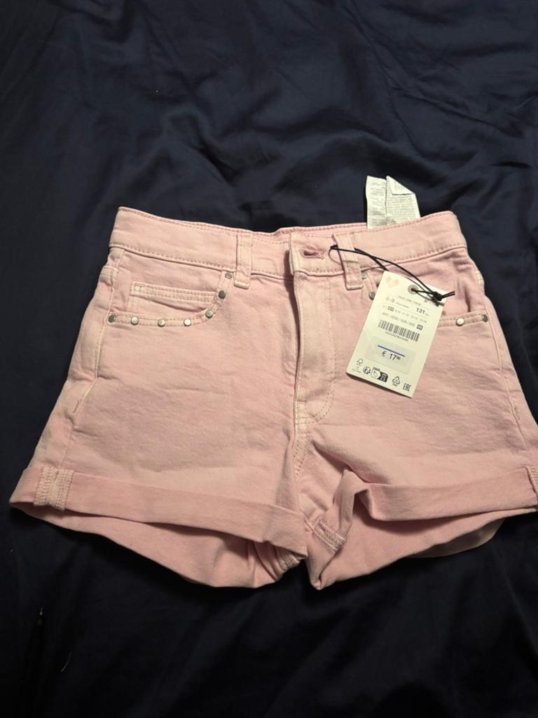 Korte broek Zara maat 131, Ophalen of Verzenden, Nieuw, Meisje