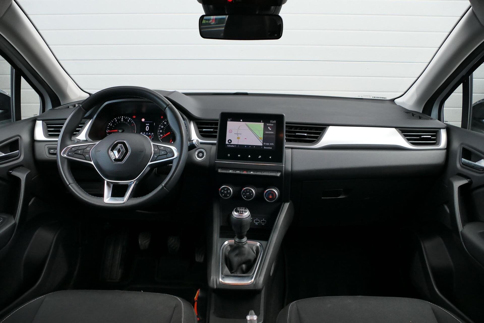 Renault Captur 1.0 TCe 90 Business Zen|Trekhaak|Carplay|Airc, Voorwielaandrijving, Stof, Gebruikt, Met garantie (alle)