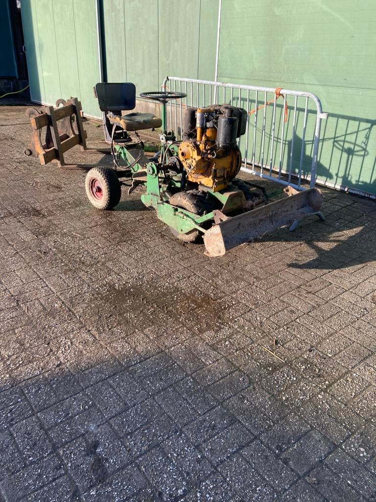 Mestschuif / Sneeuwschuif / tuintractor roberine kooimaaier, Tuin en Terras, Kooimesmaaier, Ophalen, Gebruikt, 50 cm of meer