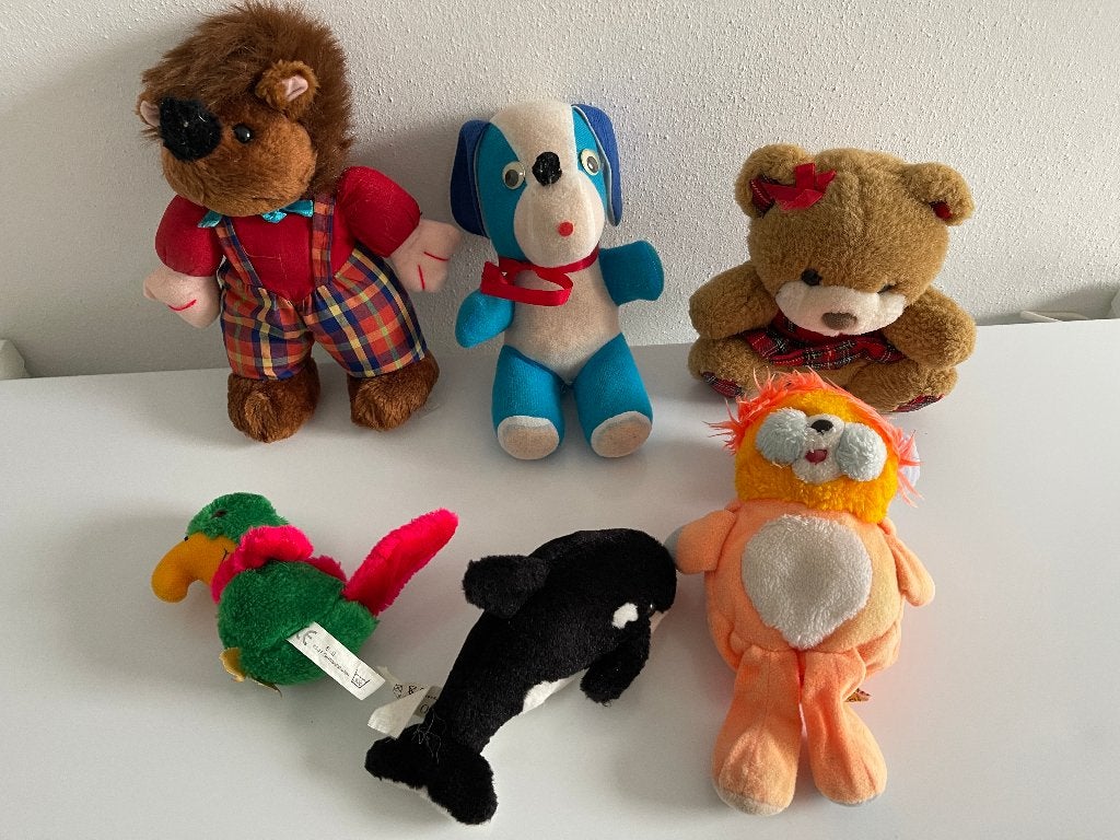 Knuffels, Ophalen, Gebruikt, Overige typen