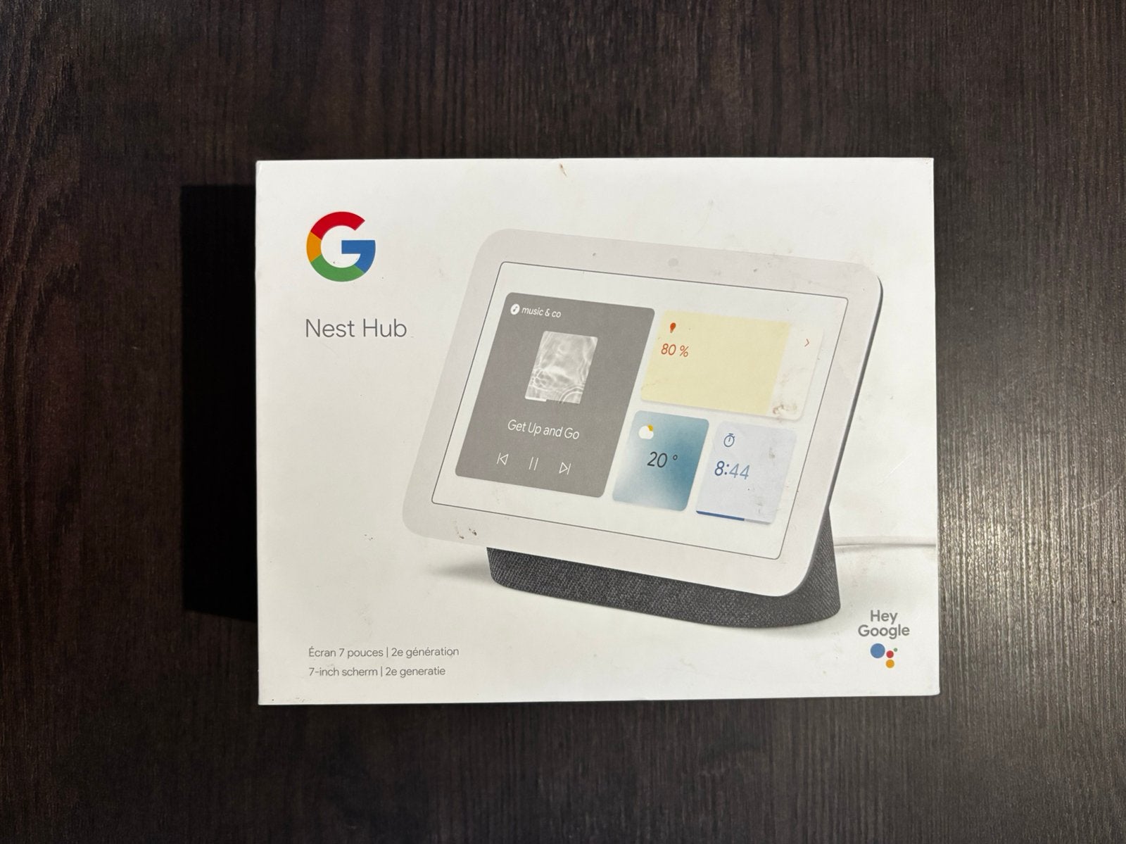 Google Nest Hub 2, Audio, Tv en Foto, Mediaspelers, Zo goed als nieuw, Verzenden