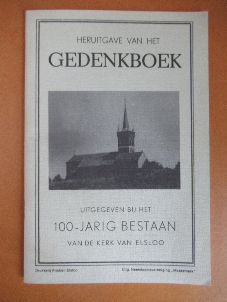 Boekje Elsloo, Ophalen