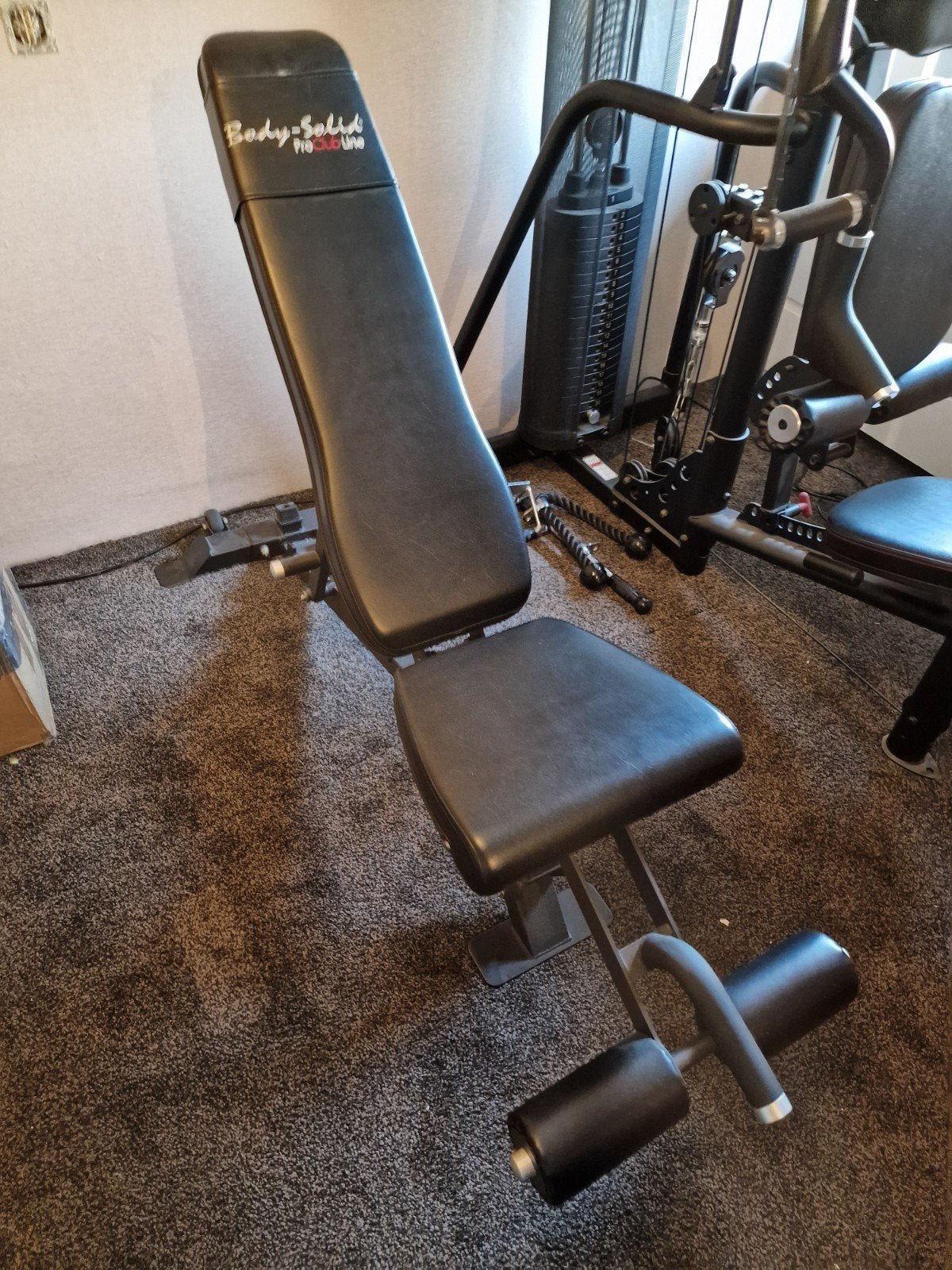 verstelbare fitnes bankje, Ophalen, Zo goed als nieuw, Fitnessbank