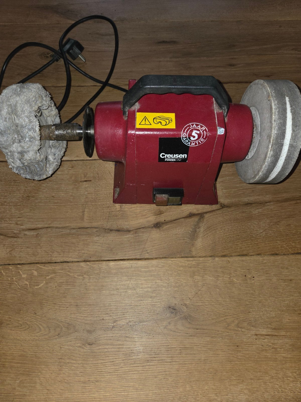 Creusen PowerLine Werkbankslijpmachine - Gebruikt, Ophalen of Verzenden