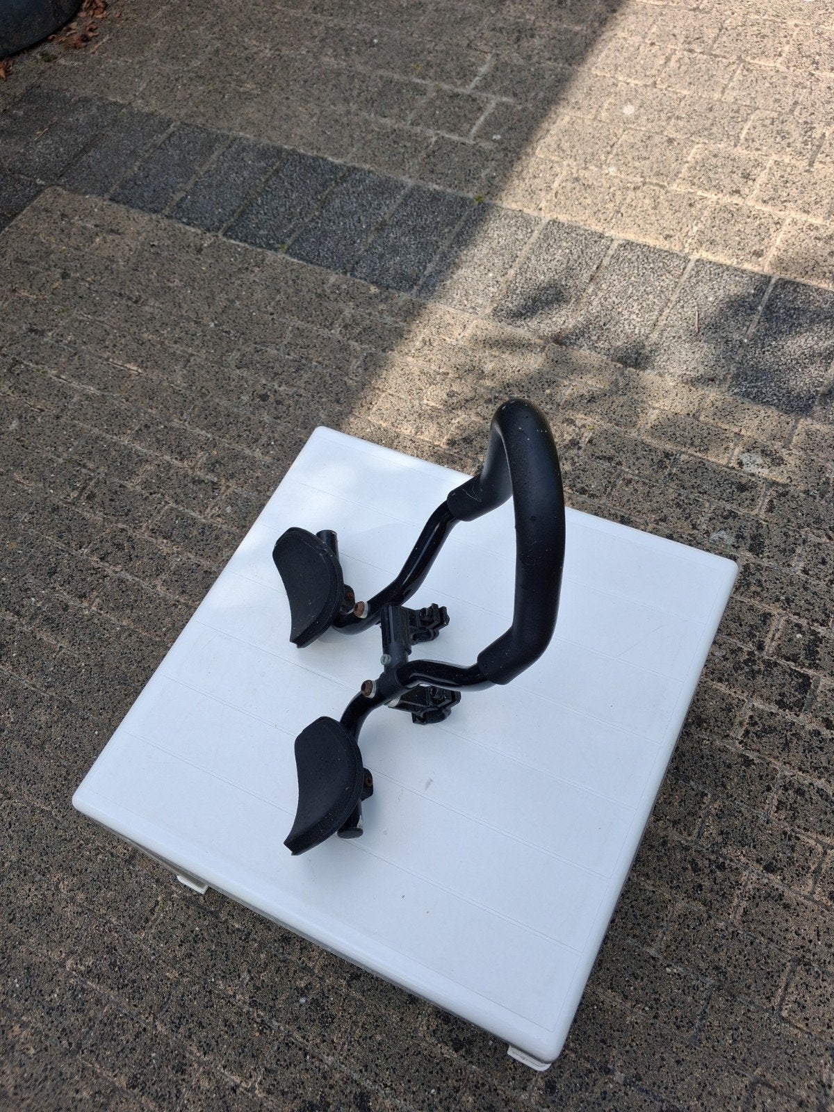 Ossekop opzetstuur voor racefiets of triatlonfiets, Fietsen en Brommers, Fietsonderdelen, Gebruikt, Onbekend, Stuur, Racefiets
