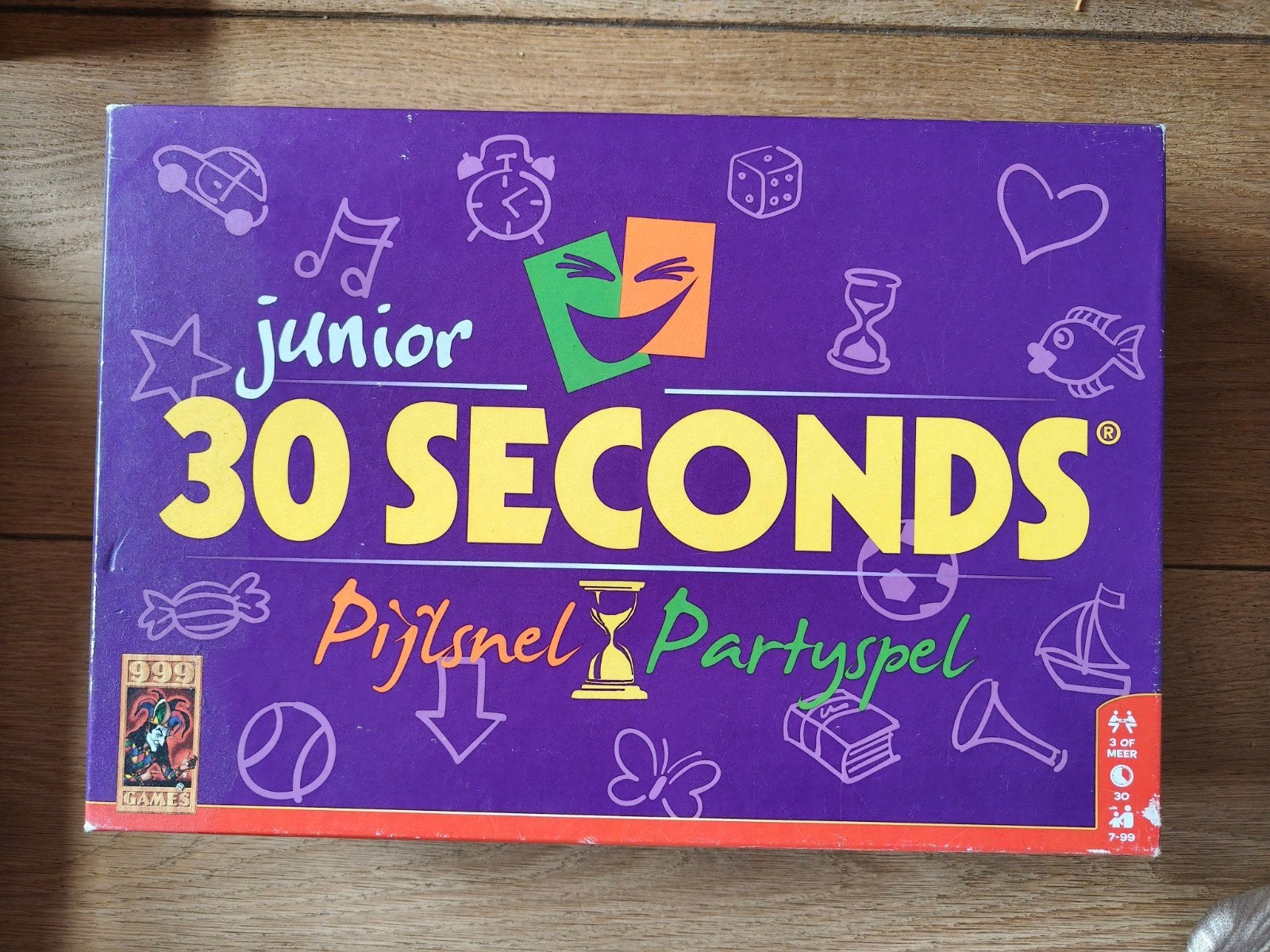 30 Seconds Junior Pijlsnel Partyspel, Hobby en Vrije tijd, Gezelschapsspellen | Bordspellen, Vijf spelers of meer, Ophalen of Verzenden