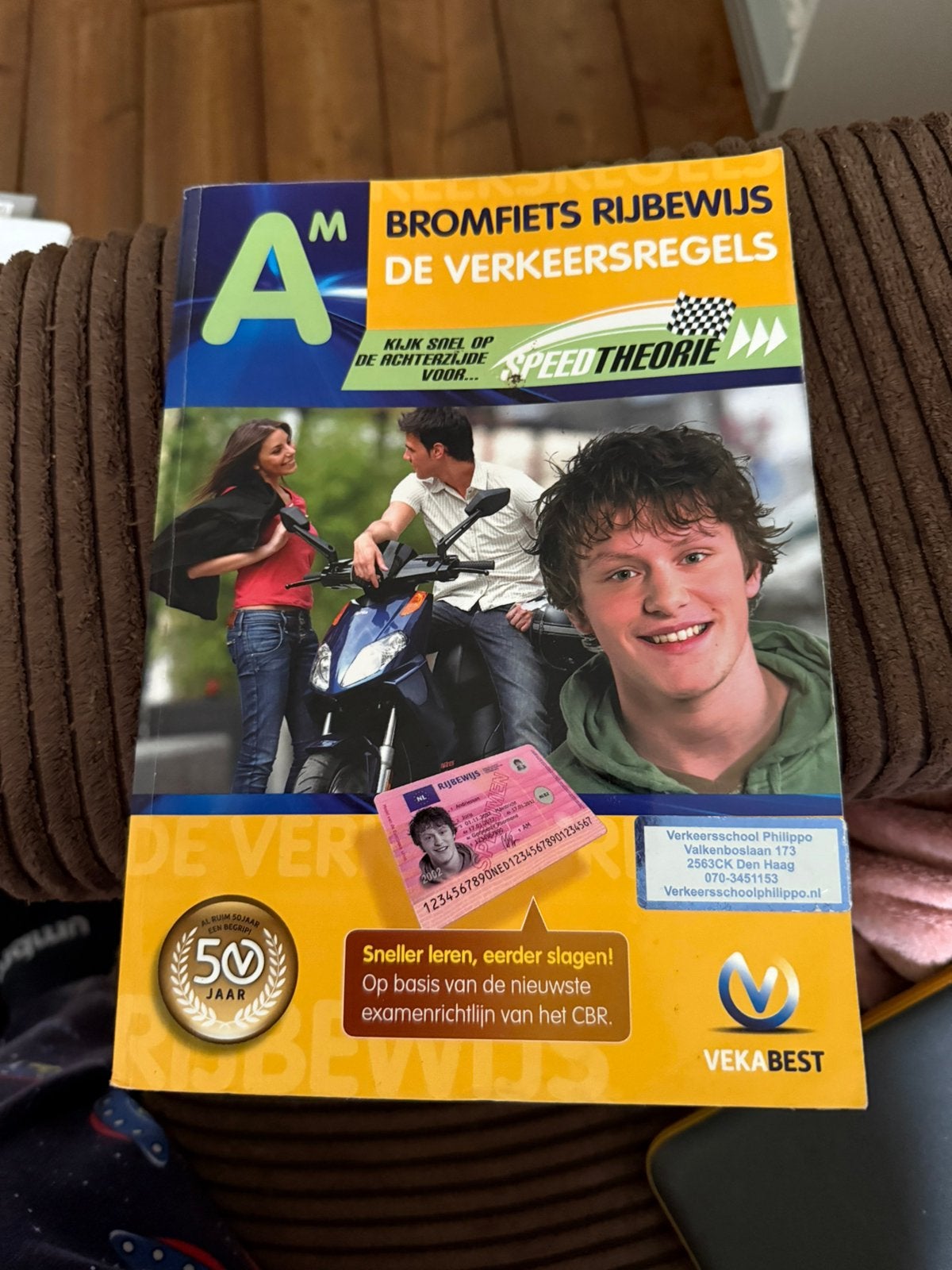 Bromfiets Rijbewijs AM –Verkeersregels Theorieboek –Vekabest