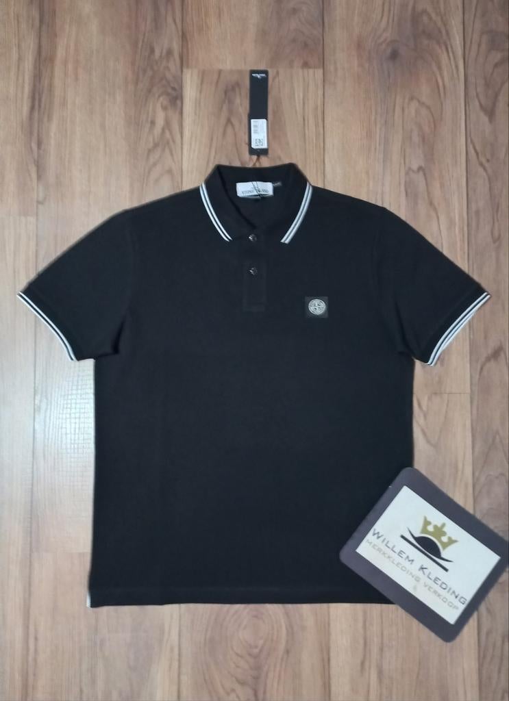 Stone Island poloshirts, Verzenden, Nieuw, Overige maten, Zwart