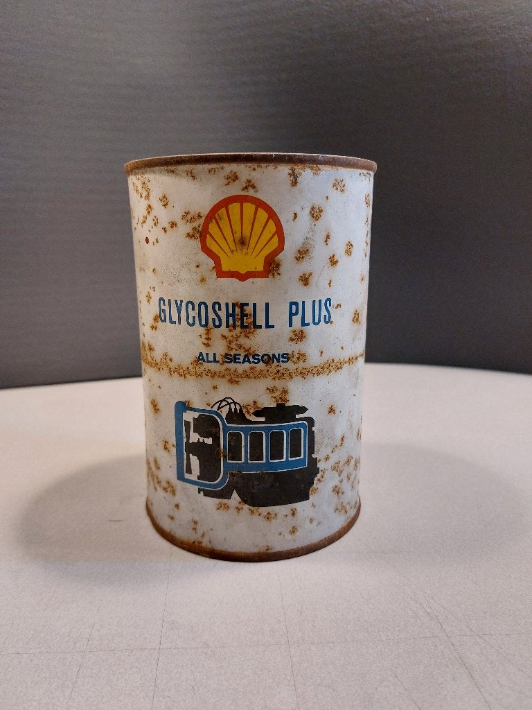 Oud Blik GLYCOSHELL PLUS  1 Liter ongeopend (NOS), Ophalen of Verzenden, Nieuw, Gebruiksvoorwerp