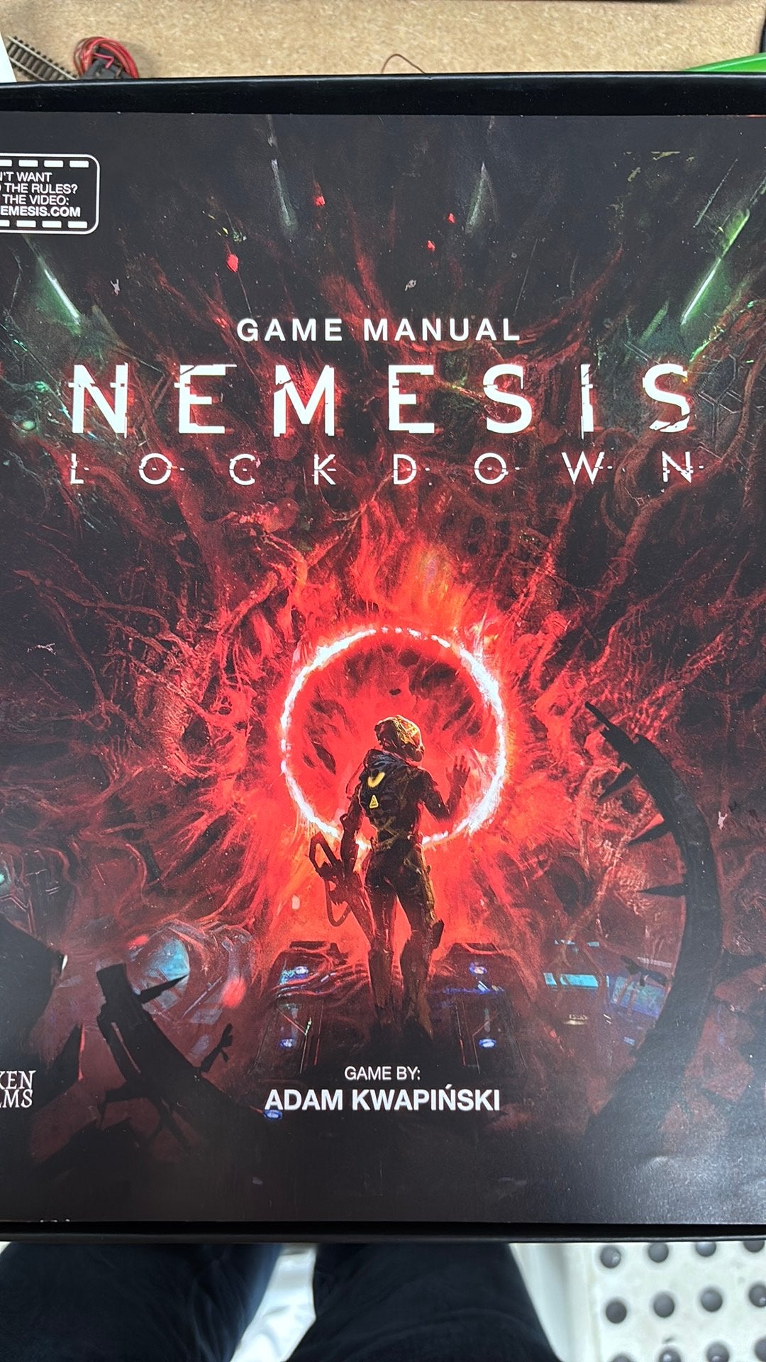 Nemesis 1 en 2 bordspellencollectie met veel extra, Drie of vier spelers, Ophalen of Verzenden, Zo goed als nieuw