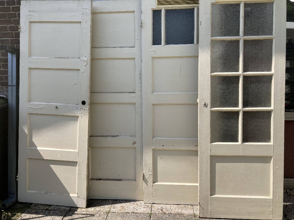 paneeldeuren, Ophalen, Gebruikt, Binnendeur, 200 tot 215 cm