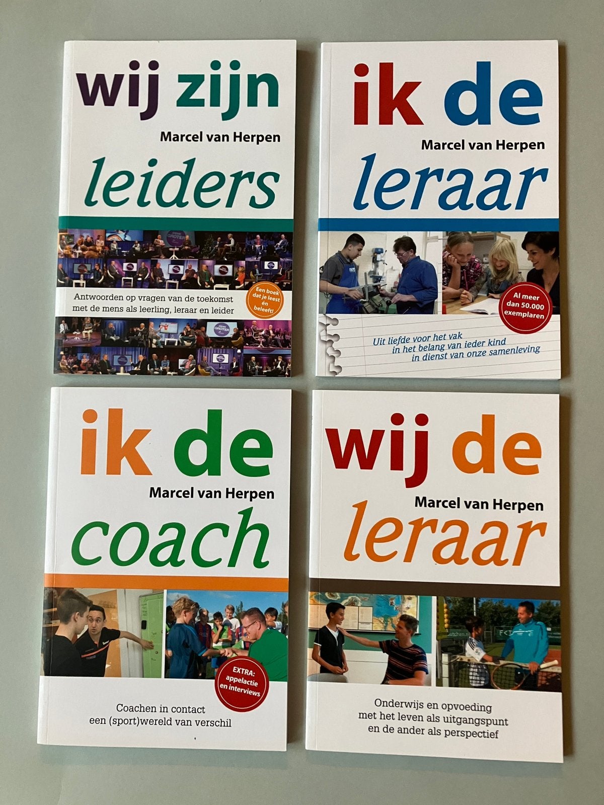 4 x Marcel van Herpen, Ophalen of Verzenden, Zo goed als nieuw