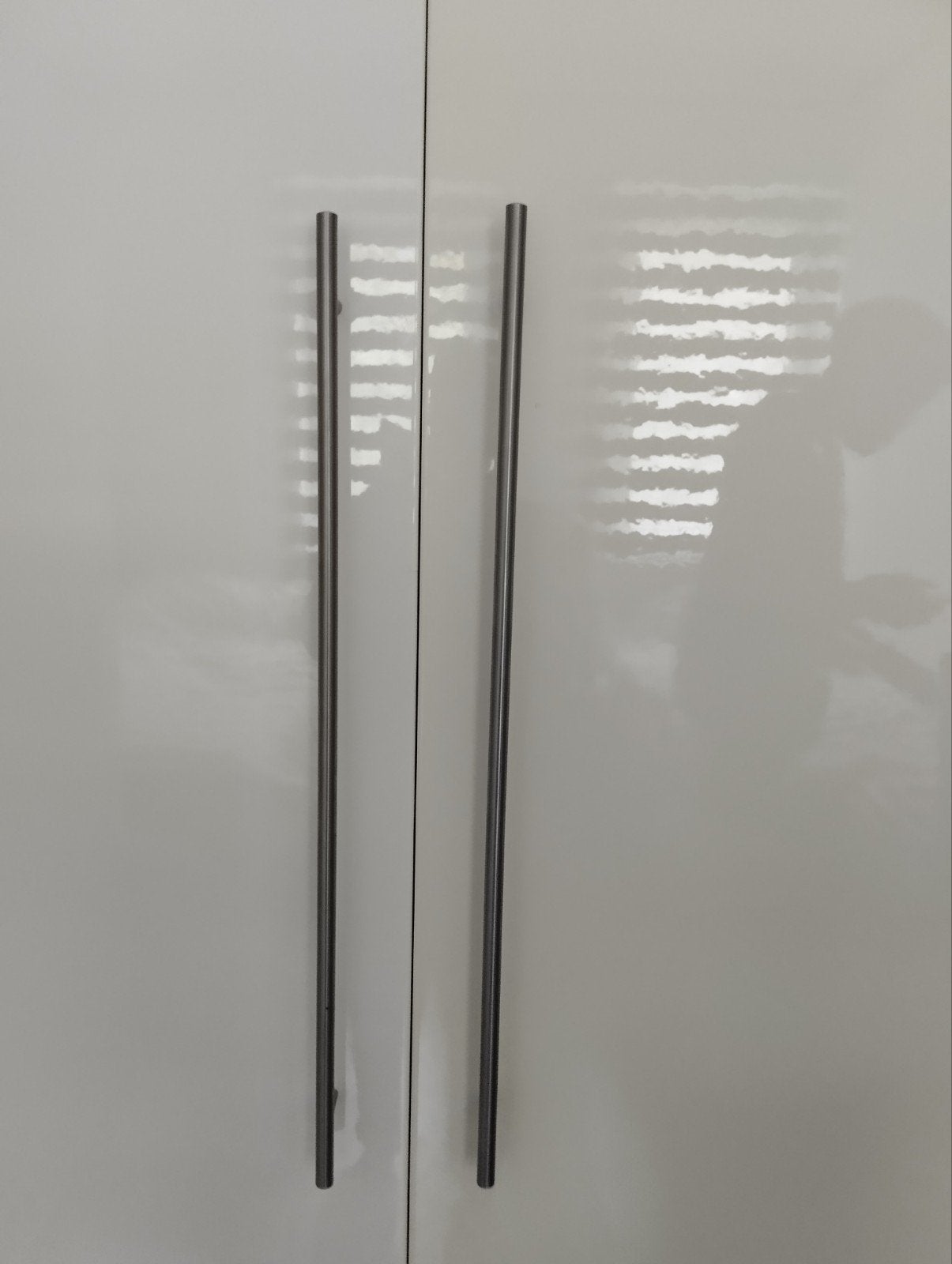 2 IKEA Pax hoogglans kastdeuren, Ophalen, 200 cm of meer, 50 tot 100 cm, Zo goed als nieuw