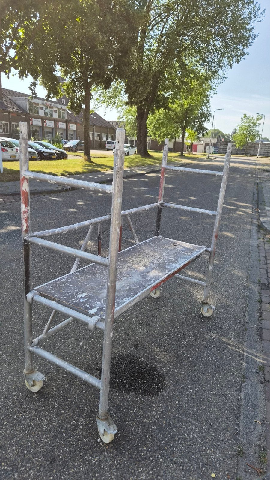 Te koop Kamersteiger inklapbare, Ophalen, Rolsteiger of Kamersteiger, Minder dan 2 meter