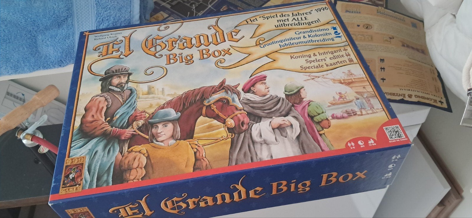 El Grande Big Box - Het "Spiel des Jahres 1996", Ophalen of Verzenden, Gebruikt, Hans im Glück