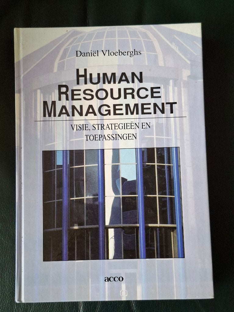 Studieboek - Human Resource Management, Boeken, Ophalen of Verzenden, Alpha, Gelezen, HBO