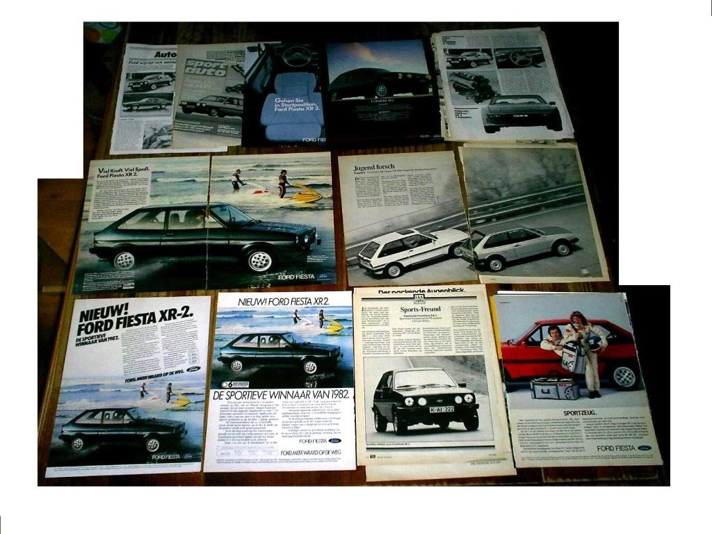 Ford Fiesta XR 2 type 1 [ 23 versch. testen / info's ], Verzenden, Zo goed als nieuw, Ford