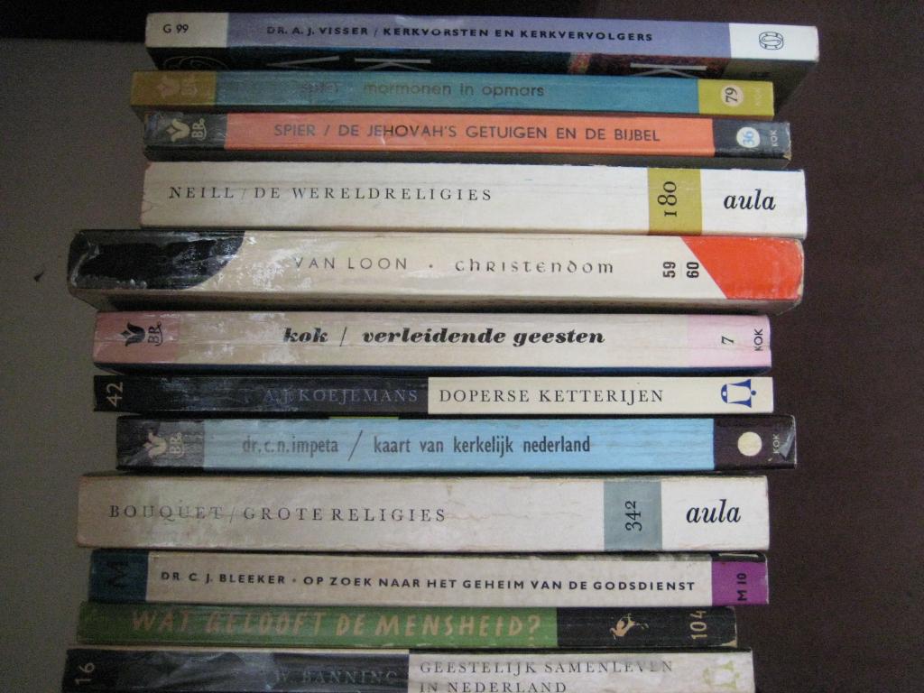 partij verzameling theologie, godsdienst, Ophalen of Verzenden, Gelezen, Diverse