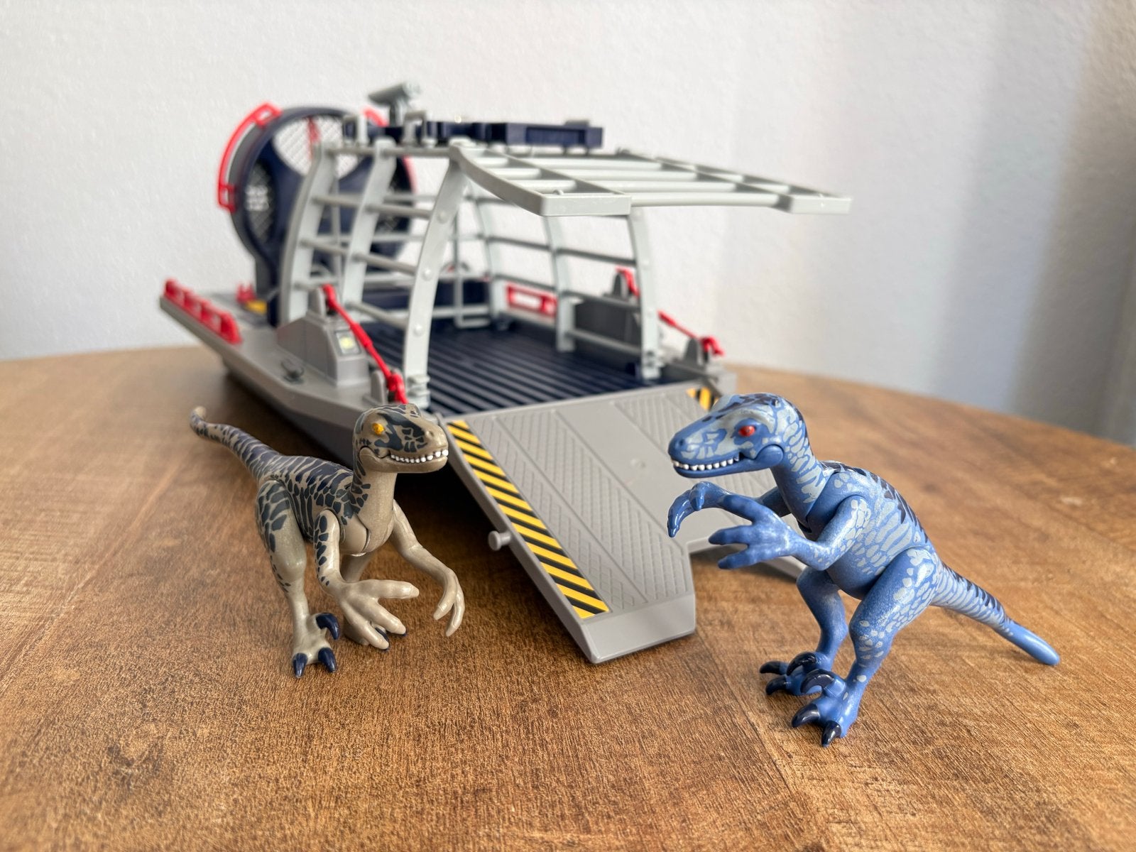 Playmobil Dino Hovercraft set met dinosaurussen, Verzenden, Gebruikt