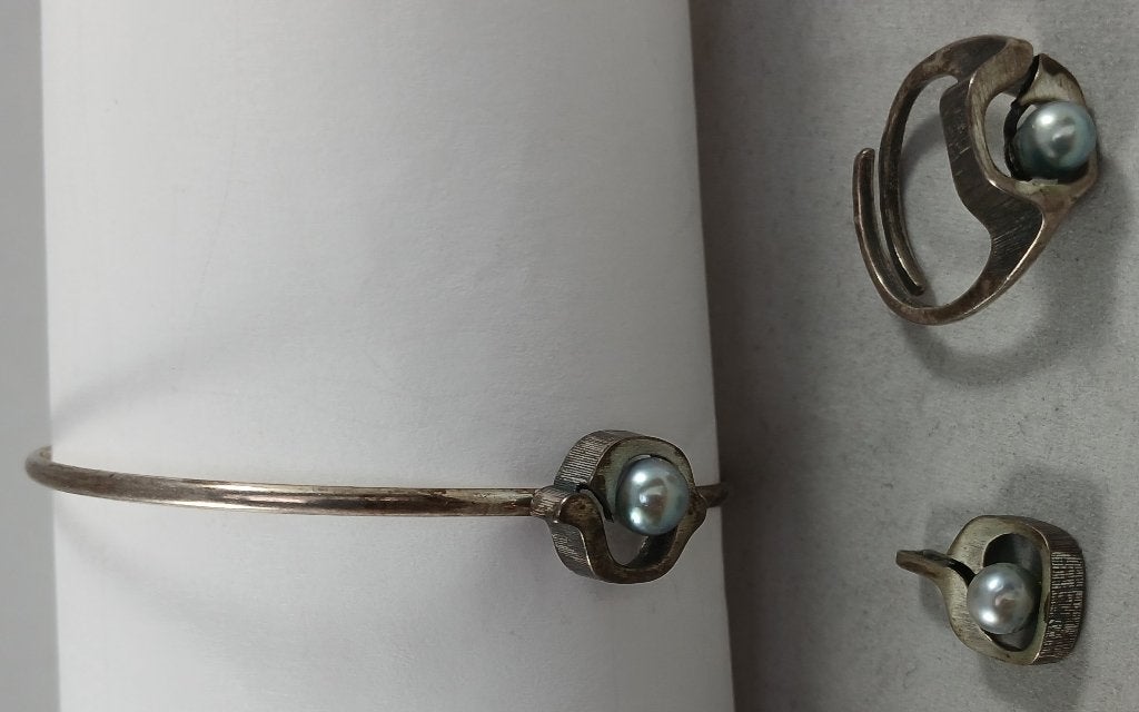 Zilveren armband, ring en hanger Theodor Klotz 925 zilver, Ophalen of Verzenden, Zo goed als nieuw, https://www.zilverjuwelier.nl/product-categorie/sieraden/