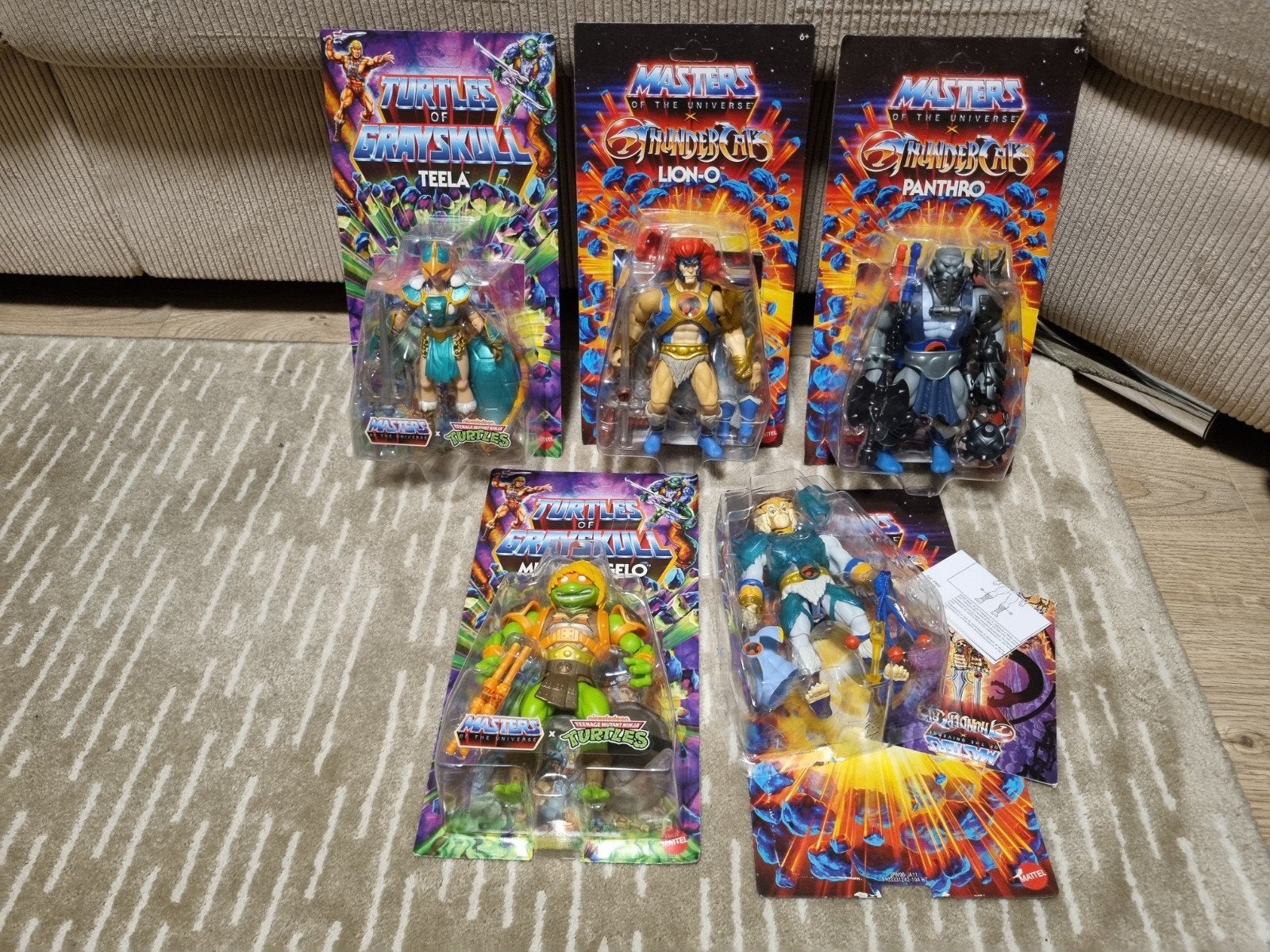 MOTU - Thundercats & Turtles, Ophalen of Verzenden