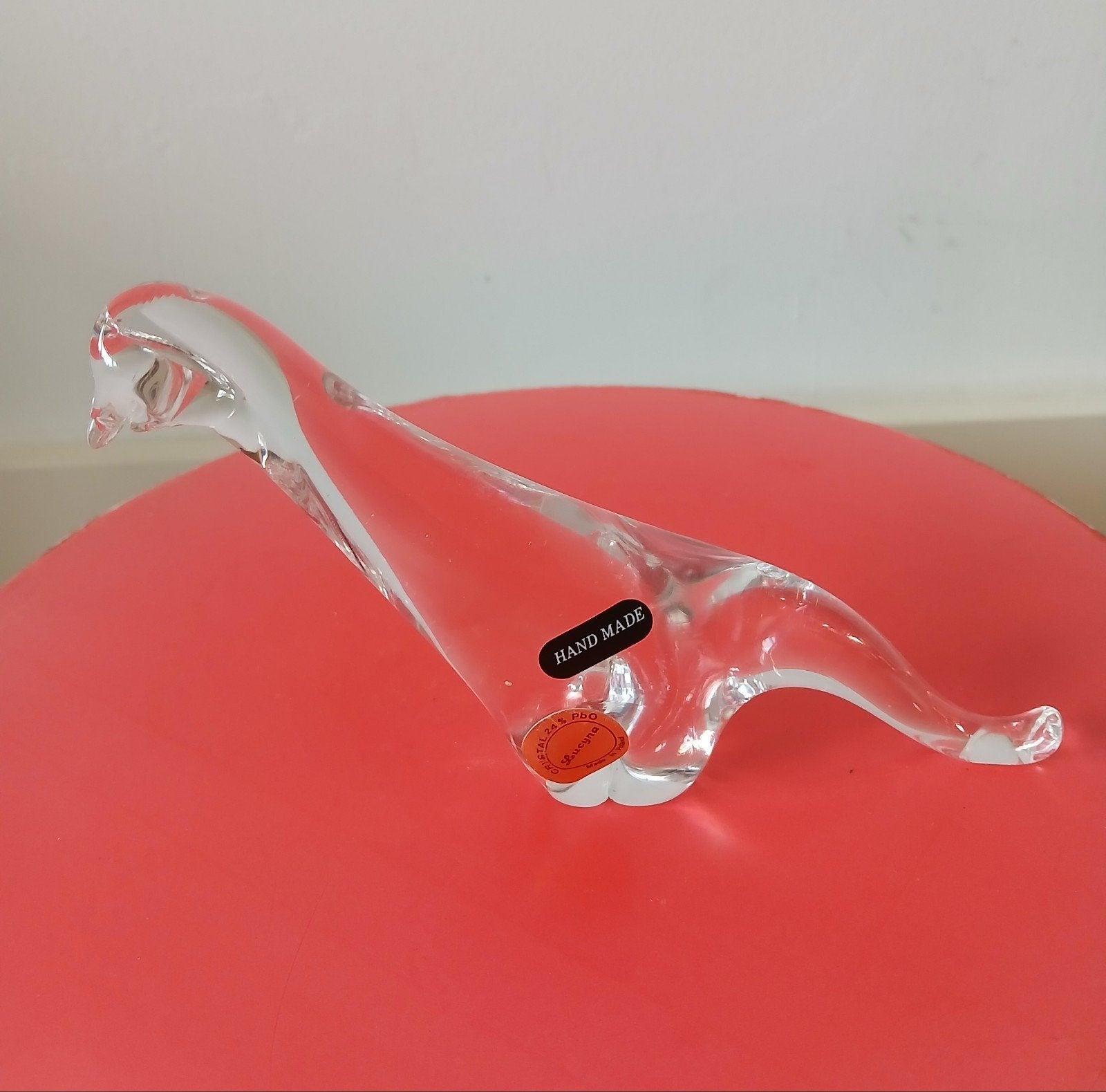 2 kristallen vintage, handgemaakte beeldjes Lucyna.
– Me, Antiek en Kunst, Ophalen of Verzenden